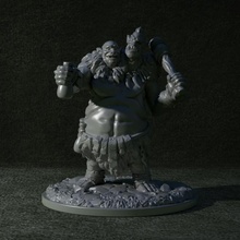 two headed ogro tampo mesa 3d print model - Mito3D