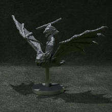 goblin batrider tampo mesa 3d print model - Mito3D