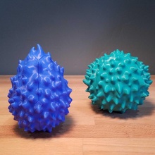 sea monster egg puzzles v1 puzzle spike supportless texture fidget sea-monster 3d print model - Mito3D