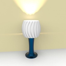 organic lamp 3d print model - Mito3D