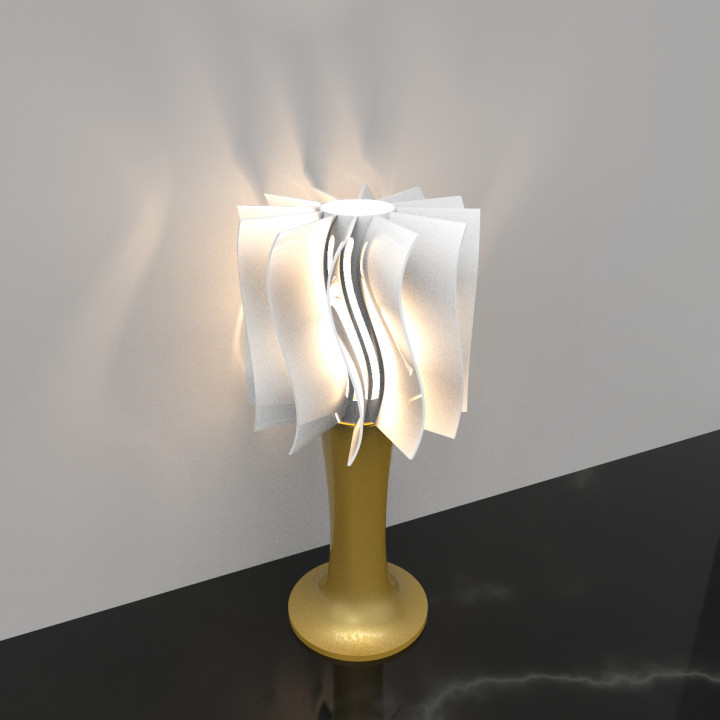 lamp light effects 3D print model - Mito3D
