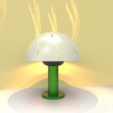 Pilz Lampe 3d print model - Mito3D