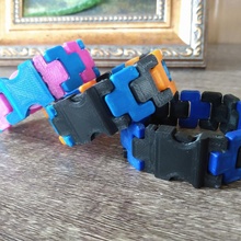 multicolor bracelet wrist jewlry 3d print model - Mito3D