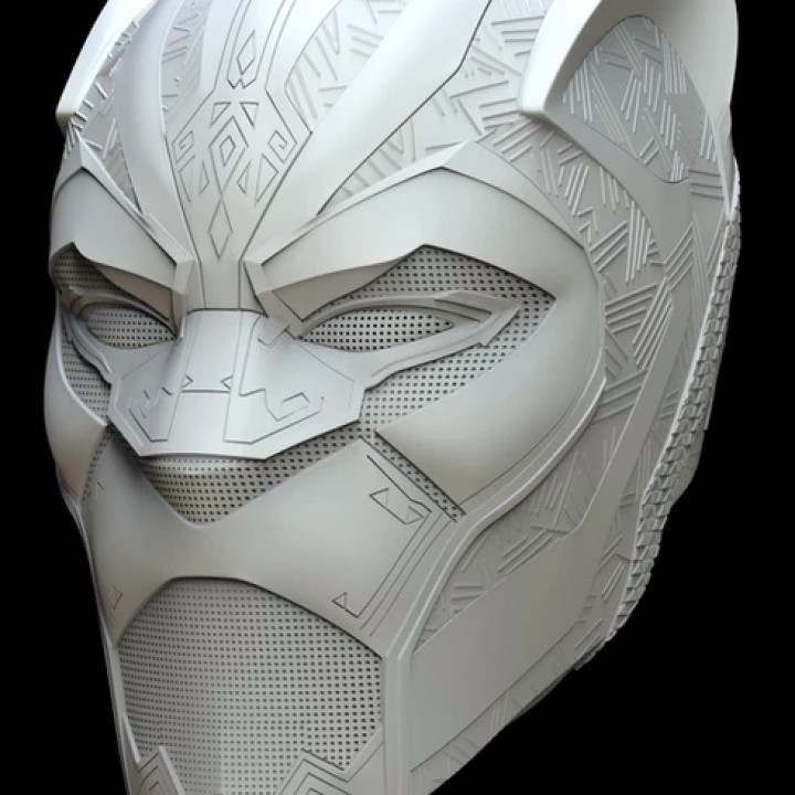 black panther infinity war mask 3D print model - Mito3D