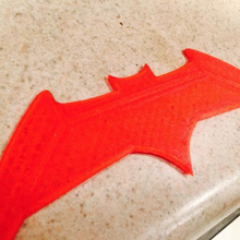 bat rang batman superman adereços cosplay morcego 3d print model - Mito3D