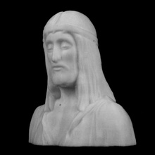 busto jesus union des mus es nationaux paris scan 3d print model - Mito3D