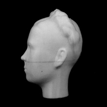 cabeza mujer unión des mus nationaux parís scan 3d print model - Mito3D