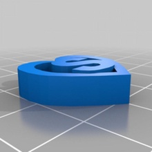 bauen Herz Basteln 3d print model - Mito3D