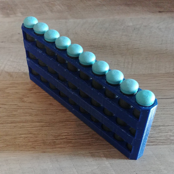 foam dart holder 3D print model - Mito3D
