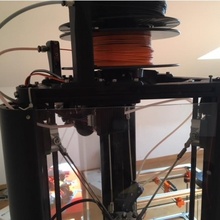 flsun Kossel plexiglás recinto impresora delta 3d print model - Mito3D