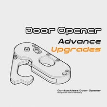 advance - upgrade parts door opener pandemic covid-19 covid19 contactless notouchchallenge 3d print model - Mito3D