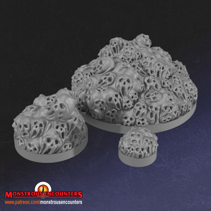 ruh küme x3 desteksiz masaüstü hayalet ölümsüz d cansız karşılaşmalar 3D print model - Mito3D