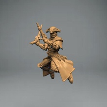 cazador jinete mesa 3d print model - Mito3D