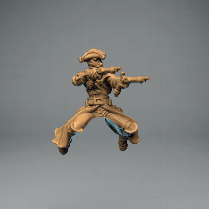 chasseur cavalier 2 table 3D print model - Mito3D