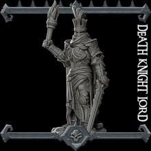 death knight lord tabletop 3d print model - Mito3D