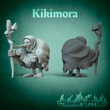 Sumpf Kikimora Tischplatte Mini Miniatur Hexe dnd slawisch Fey alte Frau Moor 3d print model - Mito3D