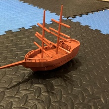 Pirat Schiff Piratenschiff 3d print model - Mito3D