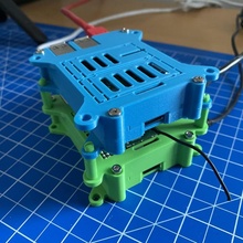 raspberry pi 3 b+ case rack option 3d print model - Mito3D