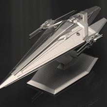 space fighter spaceship scifi 3d print model - Mito3D