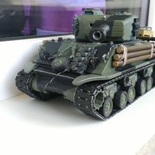 modified turret articulated hatches sherman fury 3d print model - Mito3D