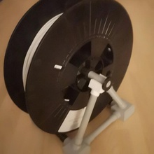 filament roll holder 3d print model - Mito3D