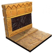 egyptian tile wall tabletop dnd terrein 3d print model - Mito3D