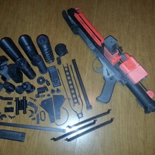blaster rifle star wars storm trooper props & cosplay gun movie prop laser 3d print model - Mito3D