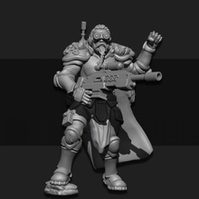 ulfhednar hunter male 05 tabletop warhammer sniper miniature scifi norse scout dnd foundry sarks 3d print model - Mito3D