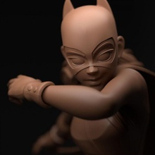 Fille chauve souris jouets Jeux batman outils dc bandes dessinées merle stylisé pose dynamique batwoman 3d print model - Mito3D