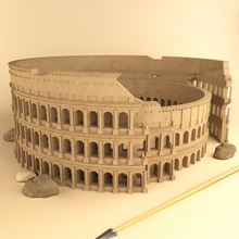Colosseo selfcad formazione scolastica 3d 3dprint 3dprinting 3dmodeling 3d print model - Mito3D