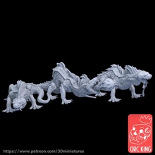 salamandre table dinosaure marteau guerre jeu warhammerfantasy hommes lézards ageofsigmar séraphon 3d print model - Mito3D