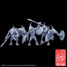 lacervitir chevaliers table dinosaure marteau guerre scinque warhammerfantasy ageofsigmar scinques Roi 3d print model - Mito3D