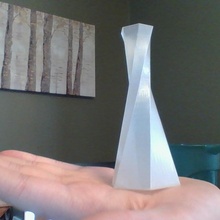 twisty vase makeanything cr-10 ender3 ender3pro twistyvase 3d print model - Mito3D