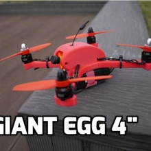 giant egg fpv motor quadcopter quad brushless cleanflight betaflight 2204 2205 inav 3d print model - Mito3D