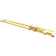 rubber band crossbow mechanical toy 3d print model - Mito3D