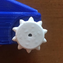 n20 spiked wheel 3d print model - Mito3D