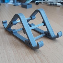 phone desk stand- holder 3d stand table 3dprinted phonestand phoneholder mobilephone deskholder phonedeskstand 3d print model - Mito3D