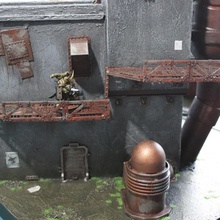 savaş oyunu 28 32mm yürüyüşleri sci fi oyunları Necromunda bilimkurgu sonsuzluk warhammer40k manzara w40k takımı öldür Akewea Waregame 3d print model - Mito3D