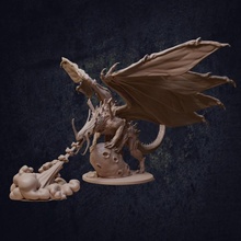 velho vazio Dragão tampo mesa estrangeiro patrão dragões masmorras épico fantasia gigante monstro rpg espaço miniatura colossal scifi caçadores dnd ttrpg apresentar 3d print model - Mito3D