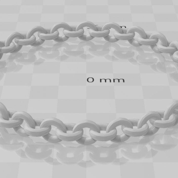chaîne bracelet accessoires bijoux 3D print model - Mito3D