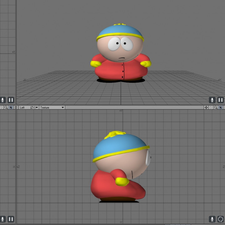 Eric cartman parque Sur fan art 3D print model - Mito3D