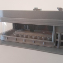 n-scale knighthawks diner n-gauge edward-hopper model-railroad ham&eggs 3d print model - Mito3D