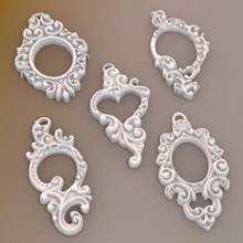 porte clés collection boutique titulaire soutien pendentif art décoratif cadeau Collier sculpture déco bijoux ignadeco 3d print model - Mito3D