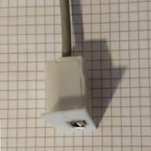 USB type femelle panneau monter titulaire soutien 3d print model - Mito3D