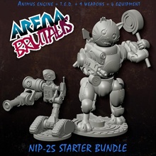 arena brutalis - nip-25 starter bundle 50 tabletop arenabrutalis 3d print model - Mito3D