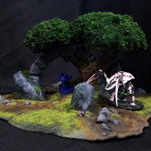 portal grove set tabletop stl miniatures terrain dnd wor worldsoverrun 3d print model - Mito3D