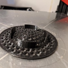 sinken Sieb 49mm 50mm behalten Tab ablassen Küche 3d print model - Mito3D