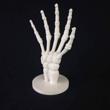 suporte anel jóias titular esqueleto stand anéis 3d print model - Mito3D