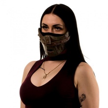 ahşap maskesi sahne Kostüm oyunu maske koruma koruyucu koronavirüs covid 19 3d print model - Mito3D