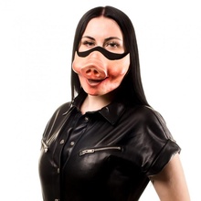 porcellino mascherina oggetti scena cosplay moda maschera maiale protezione coronavirus covid 19 facecover maialino 3d print model - Mito3D